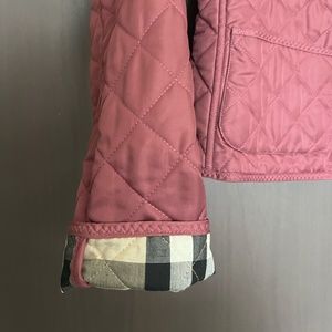 Authentic Burberry Pink Quilted Jacket